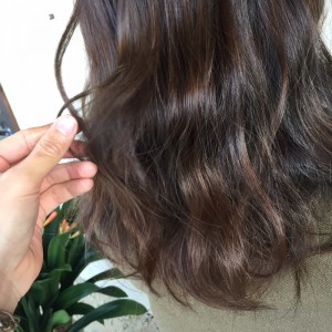 笠岡美容室Gratia(グラーティア)。　二回目のお客様。