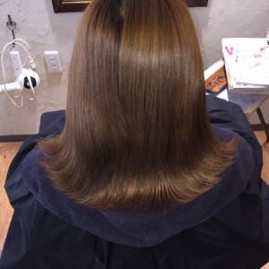 笠岡美容室Gratia(グラーティア)。　インスタを見てご来店のお客様。