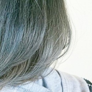 笠岡美容室Gratia(グラーティア)。　透明感抜群のカラー。