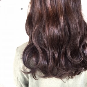 笠岡美容室Gratia(グラーティア)。　秋カラーがじわじわきてるのかな？
