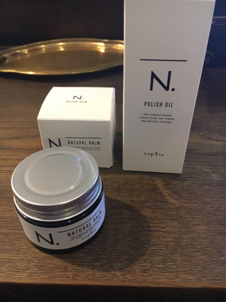 笠岡美容室Gratia(グラーティア)。　N．エヌドットのバームとオイル入荷しました。