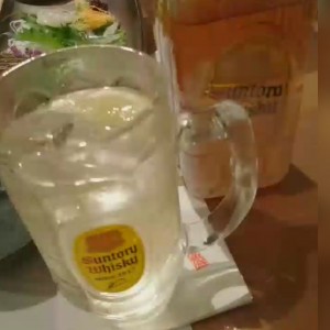 笠岡美容室Gratia(グラーティア)。　ハイボールはいかが？