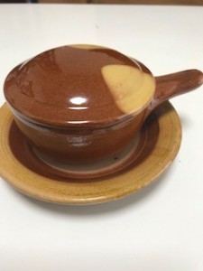 笠岡市にある美容室Gratia(グラーティア)。湯町窯でエッグベーカーを買ってみた。
